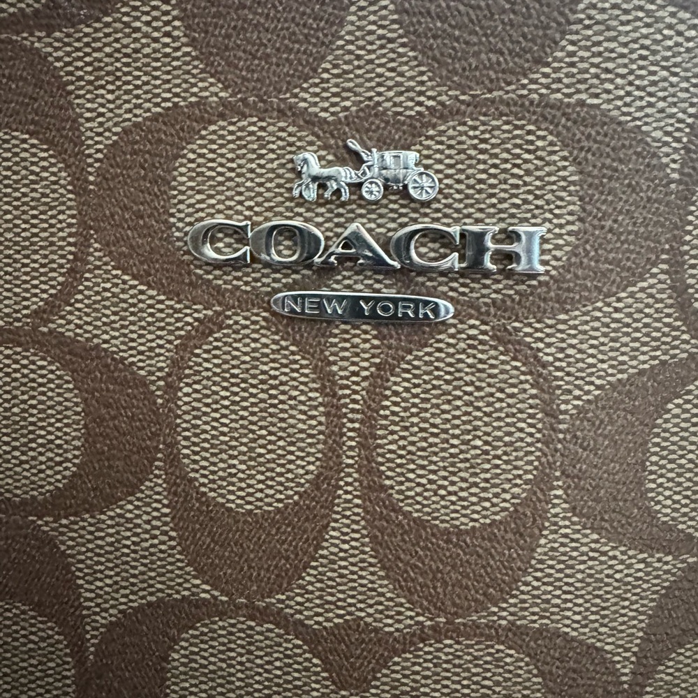 Coach Brown and Gray Women's Bag - Picture 2 of 9